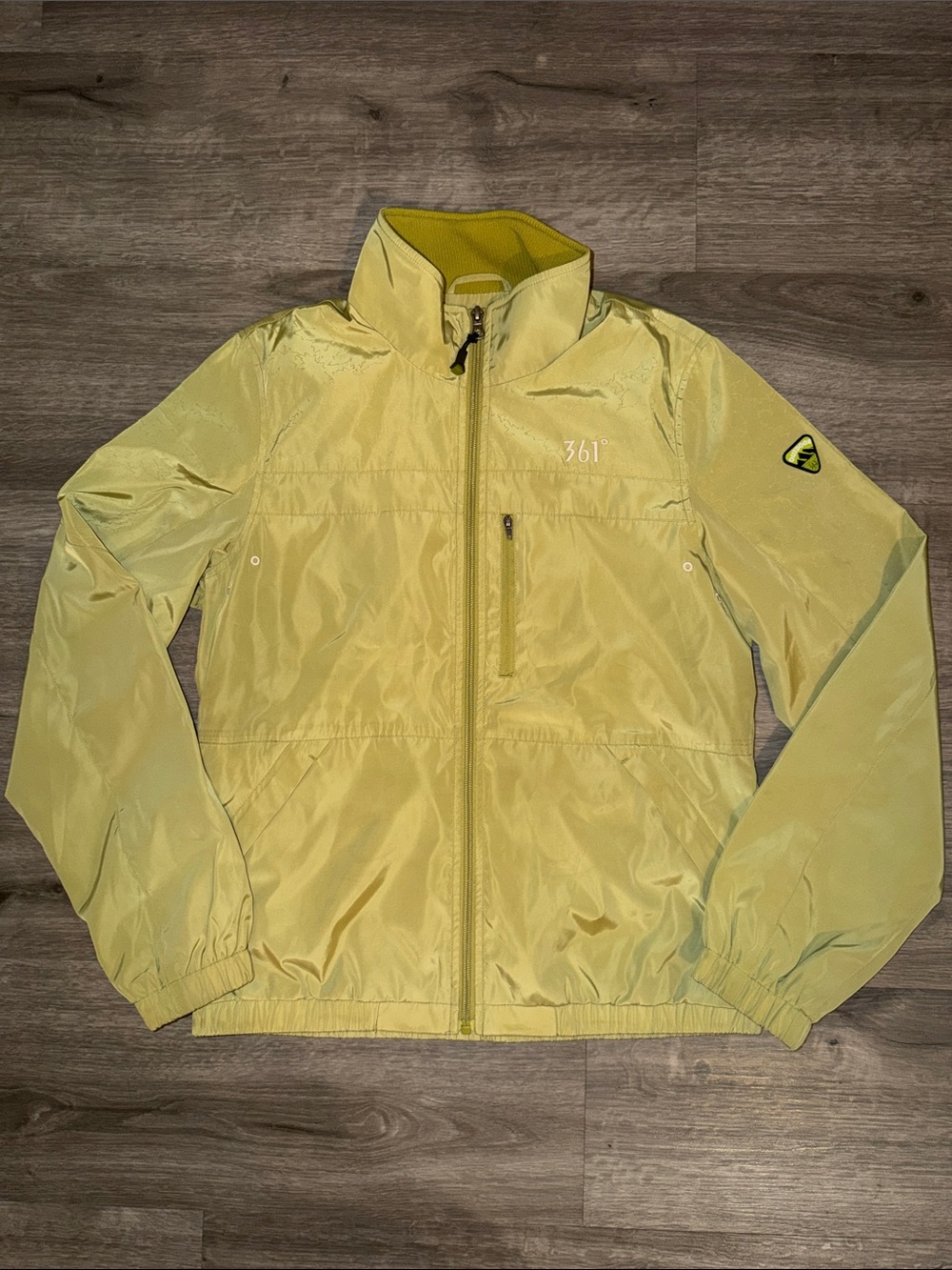Athletic women’s jacket fits to size 2-4